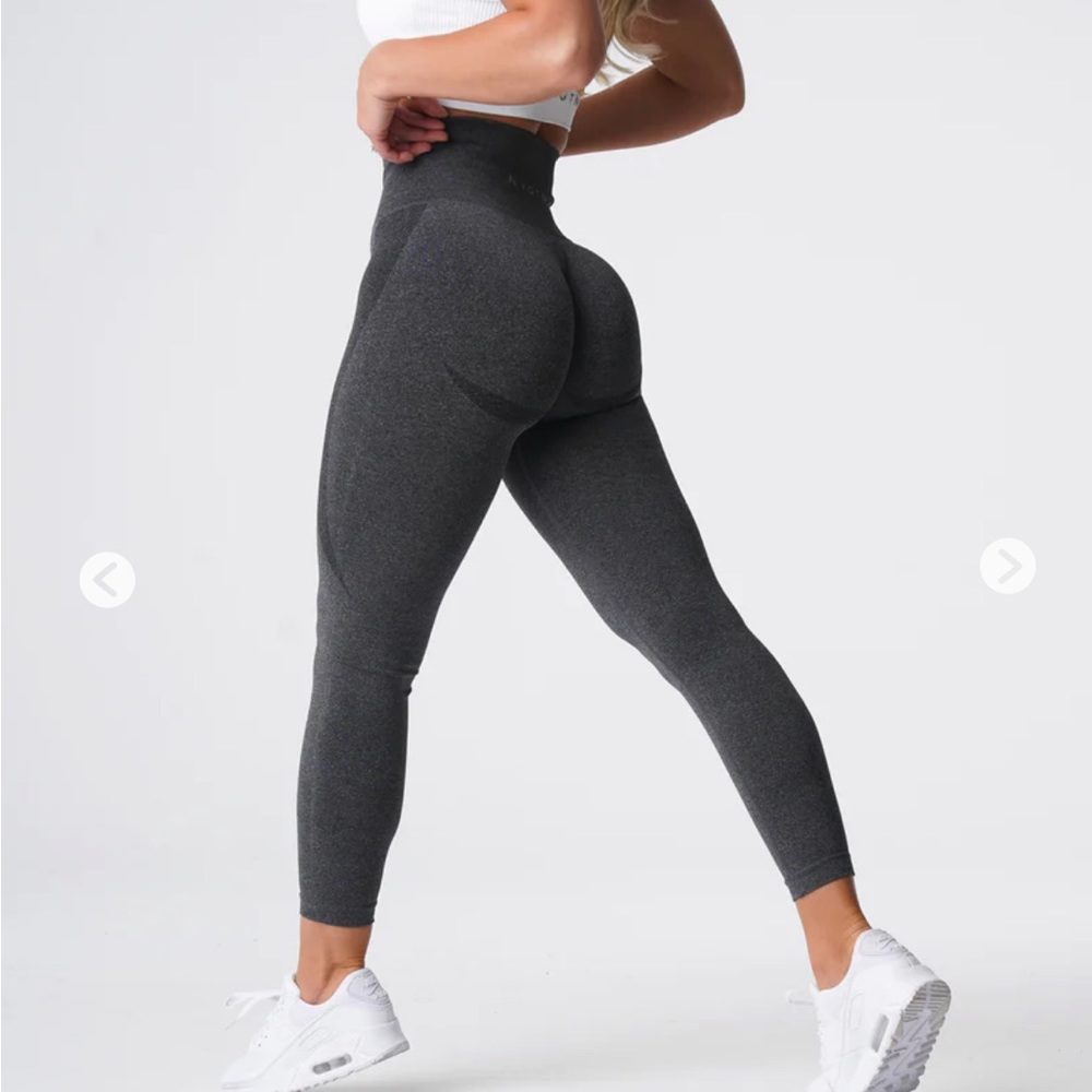 NVGTN Black Speckled Contour Seamless Leggings